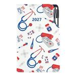 Diář DESIGN týdenní kapesní 2027 slovenský - Doktor