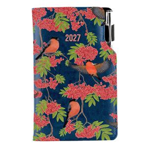 Diář DESIGN týdenní kapesní 2027 slovenský - modrá - Hýl