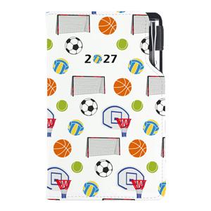 Diář DESIGN týdenní kapesní 2027 slovenský - Sport