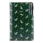 Diář DESIGN týdenní kapesní 2027 slovenský - zelená - Větvičky