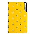 Diář DESIGN týdenní kapesní 2027 slovenský - žlutá - Námořník - kotvy