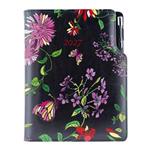 Diář DESIGN týdenní speciál A5 2027 - černá - Květy