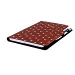 Diář DESIGN týdenní speciál A5 2027 - hnědá - Bílý květ