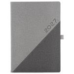 Diář DIEGO denní A4 2027 polský - šedá/tmavě šedá