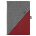 Diář DIEGO denní A5 2027 polský - šedá/červená