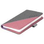 Diář DIEGO týdenní kapesní 2027 slovenský - šedá/růžová