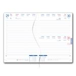 Diář ELASTIC denní A5 2027 český - grafit/černá gumička