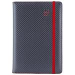 Diář ELASTIC denní A5 2027 český - grafit/červená gumička