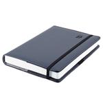 Diář ELASTIC denní A5 2027 polský - grafit/černá gumička