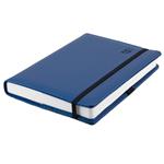 Diář ELASTIC denní A5 2027 slovenský - modrá/černá gumička