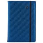 Diář ELASTIC denní B6 2027 polský - modrá/černá gumička