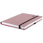 Diář ELASTIC týdenní A5 2027 polský - pudrová/černá gumička