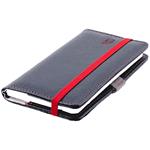 Diář ELASTIC týdenní kapesní 2027 polský - grafit/červená gumička