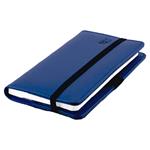 Diář ELASTIC týdenní kapesní 2027 polský - modrá/černá gumička