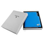 Diář GEP CRYSTAL denní A5 2027 slovenský - modrá pastelová