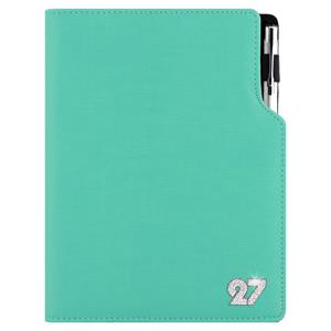 Diář GEP CRYSTAL denní B6 2027 polský - mátová