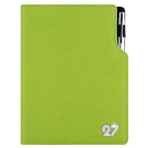 Diář GEP CRYSTAL denní B6 2027 polský - světle zelená
