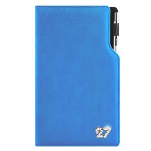 Diář GEP CRYSTAL týdenní kapesní 2027 český - modrá pastelová