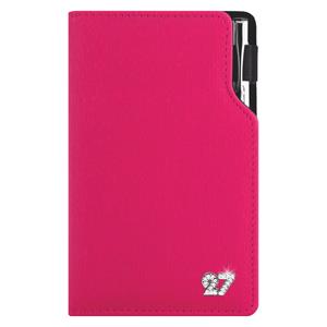 Diář GEP CRYSTAL týdenní kapesní 2027 polský - růžová