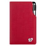 Diář GEP CRYSTAL týdenní kapesní 2027 slovenský - červená pastelová