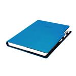 Diář GEP s propiskou denní A4 2027 - modrá pastelová