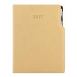 Diář GEP s propiskou denní A4 2027 polský - béžová
