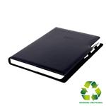 Diář GEP s propiskou denní A4 2027 polský - černá/černý vnitřek - recyklovaná koženka