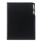 Diář GEP s propiskou denní A4 2027 polský - černá/černý vnitřek