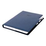 Diář GEP s propiskou denní A4 2027 polský - modrá