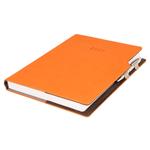 Diář GEP s propiskou denní A4 2027 polský - oranžová