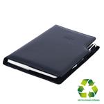 Diář GEP s propiskou denní A5 2027 český - černá/černý vnitřek - recyklovaná koženka