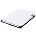 Diář GEP s propiskou denní A5 2027 polský - bílá/černé obšití