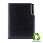 Diář GEP s propiskou denní A5 2027 slovenský - černá/černý vnitřek - recyklovaná koženka