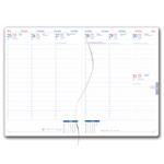 Diář GEP s propiskou týdenní A4 2027 - oranžová