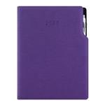 Diář GEP s propiskou týdenní A4 2027 polský - fialová