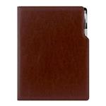 Diář GEP s propiskou týdenní A4 2027 polský - hnědá