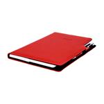 Diář GEP s propiskou týdenní B5 2027 polský - červená pastelová