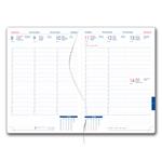 Diář GEP s propiskou týdenní B5 2027 polský - růžová