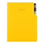 Diář GEP s propiskou týdenní B6 2027 - žlutá