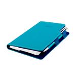 Diář GEP s propiskou týdenní kapesní 2027 český - tyrkysová/modrý vnitřek