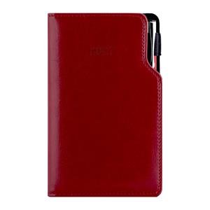 Diář GEP s propiskou týdenní kapesní 2027 polský - bordó