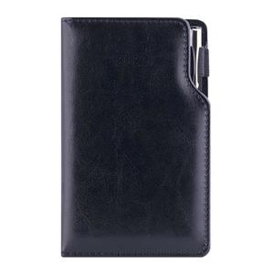 Diář GEP s propiskou týdenní kapesní 2027 polský - černá/černý vnitřek