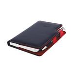 Diář GEP s propiskou týdenní kapesní 2027 polský - černá/červený vnitřek