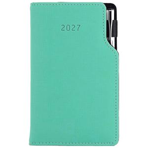 Diář GEP s propiskou týdenní kapesní 2027 slovenský - mátová