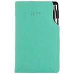 Diář GEP s propiskou týdenní kapesní 2027 slovenský - mátová