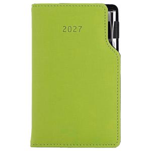 Diář GEP s propiskou týdenní kapesní 2027 slovenský - světle zelená