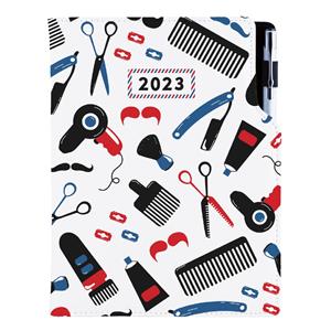 Diář KADEŘNICKÝ Barber - DESIGN denní A5 2023 český