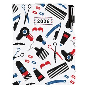 Diář KADEŘNICKÝ Barber - DESIGN týdenní A5 2026 slovenský