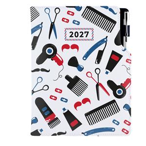 Diář KADEŘNICKÝ Barber - DESIGN týdenní A5 2027 slovenský