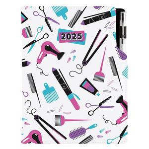 Diář KADEŘNICKÝ Hairdresser - DESIGN denní A5 2025 český